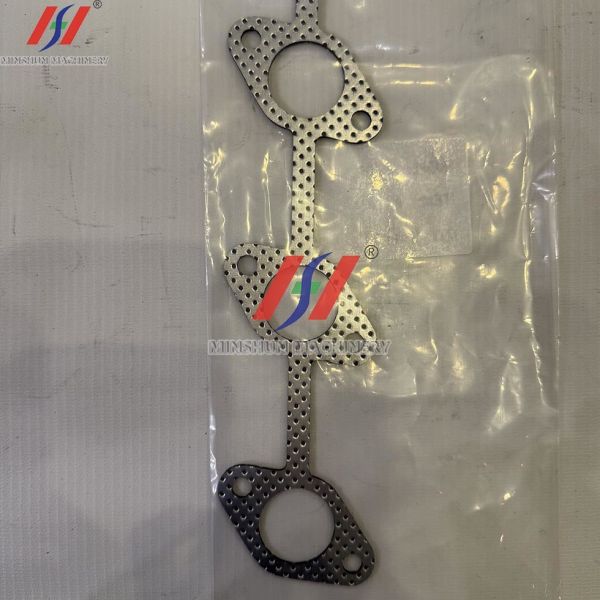 37560-12360 Exhaust Manifold Gasket - for Kubota V1505 Engine Mechanical Parts