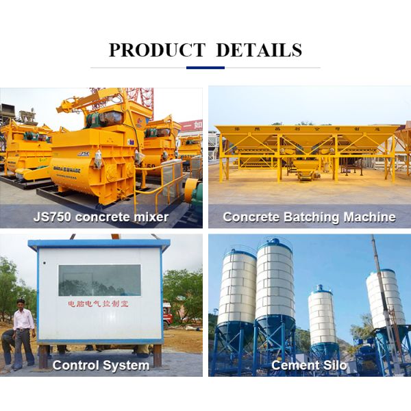 Портативный конкретный завод завода PLD800 серии HZS25 мини сухой конкретный дозируя