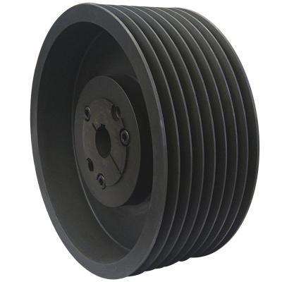GG25 Cast Iron Belt Pulley SPA SPB SPC SPZ V Groove Pulley For Mining Machine