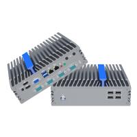 X86 Ordinateurs industriels sans ventilateur I7 I5 I3 2 Rs232 8