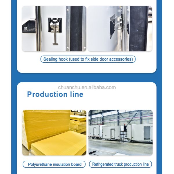 Peso bruto del vehículo 15-20T Faw carrocería ancha Camión refrigerado para la entrega de carne y alimentos congelados Diesel