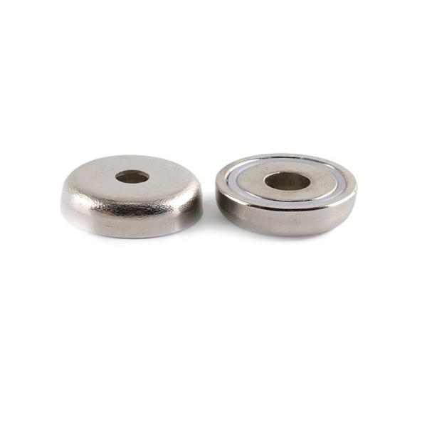 Rustproof Countersunk Neodymium Eyebolt Magnet Double Sided Neodymium Magnet