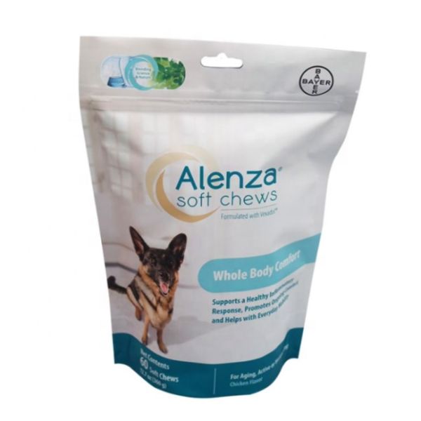 Zipper Bag Recyclable Customized Printed Stand Up Protein Powder Pouch Aluminum Foil Packaging Maylar Bags with Ziplock