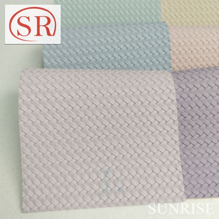 PU Synthetic Leather Knitted Backing Embossed Pattern Digital Print for Bag Sofa Garment All Kinds Printed Fabric Stretch