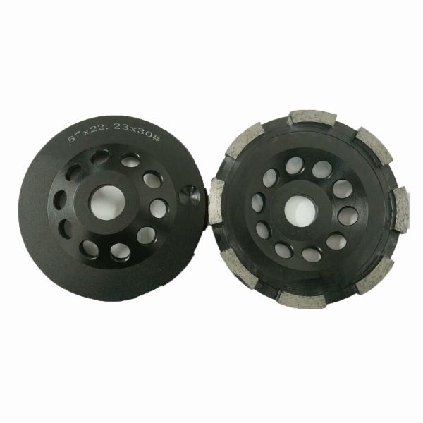 180mm 7 Inch Single Row Diamond Cup Wheel For Medium Hard Granite