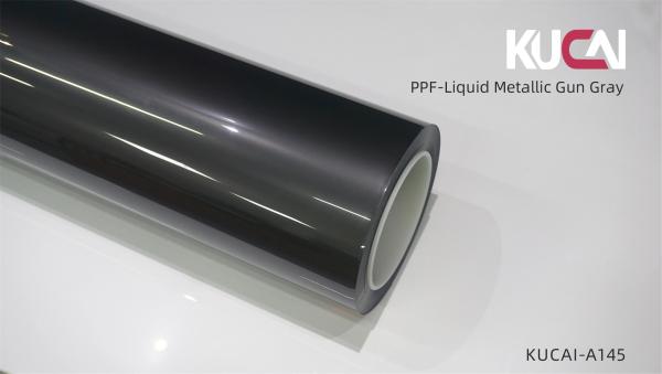 Pistola de metal líquido cinza PPF de pintura de automóvel filme de proteção anti-chips não amarelamento