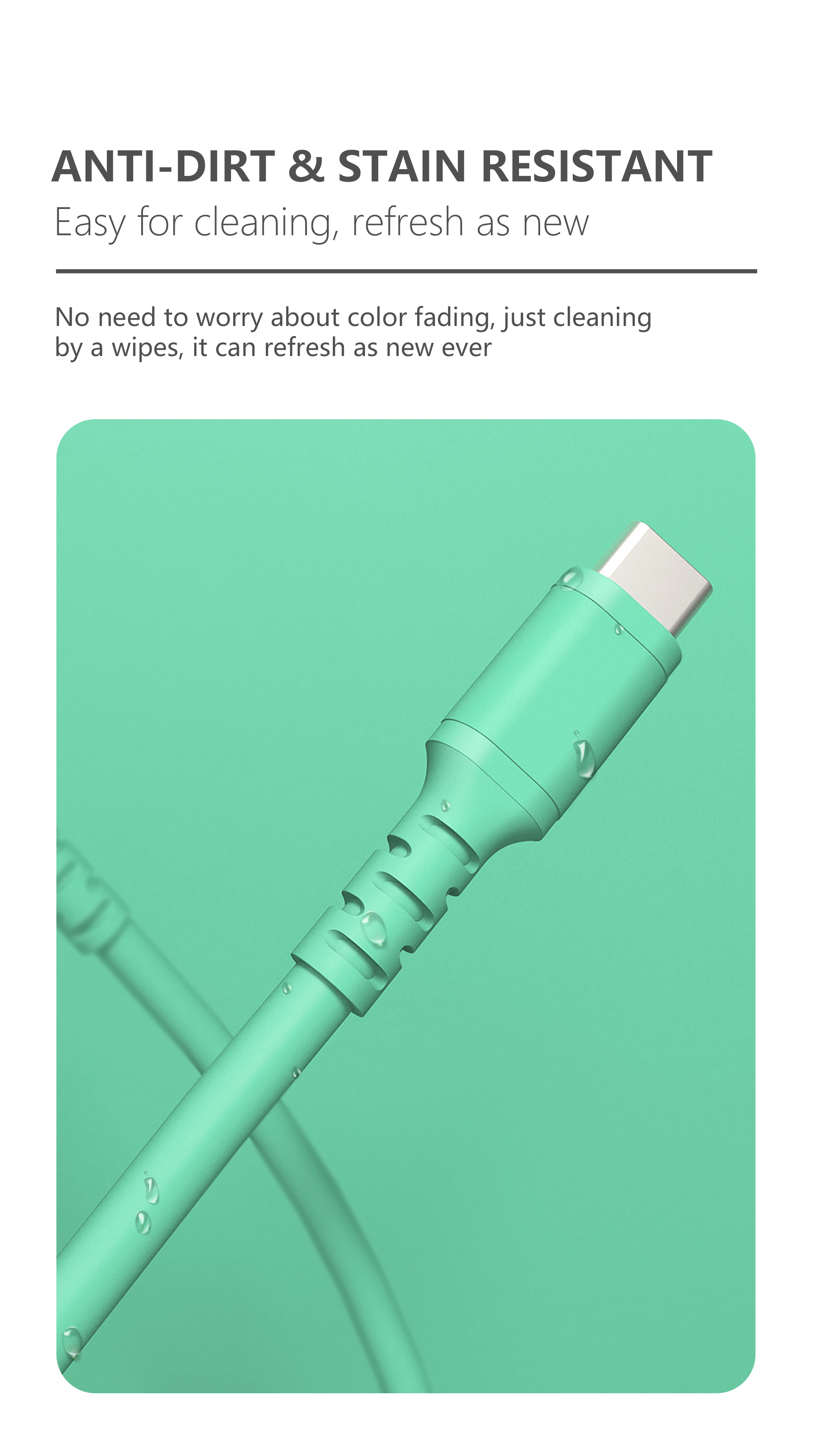 Тип c OCC к кабелю Iphone, типу c силикона PD20W к кабелю молнии