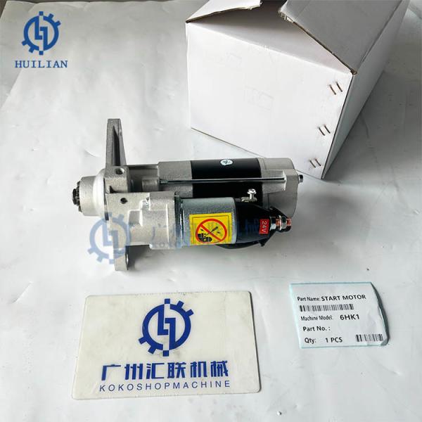 HITACHI 6HK1 Starter Motor Engine Parts ZX330 Excavator 24V Starter Motor for Mechanical Accessories