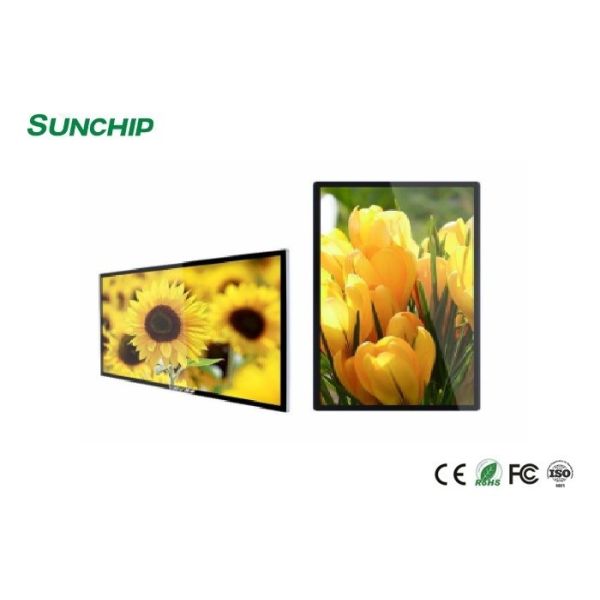 RK3288 500nits LCD Digital Signage Display Wifi HD Bluetooth