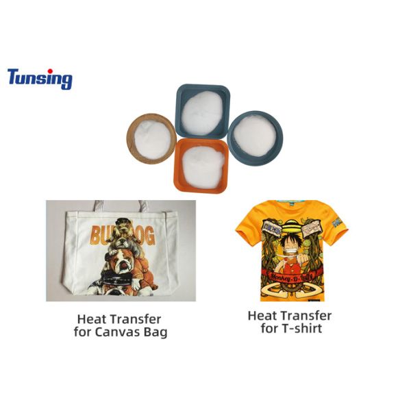 Polyurethane DTF pó adesivo de fusão a quente para impressão de transferência de calor de camisetas