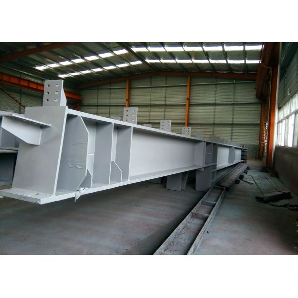 Предварительно изготовленная стальная конструкция с H-секцией, столбная балки Q235B Q355B