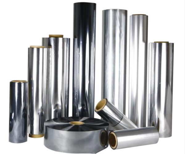 3 inch Paper Core Multiply Extrusion BOPP Metalized Polyester Lamination Film Golden Aluminum Finished with Processing