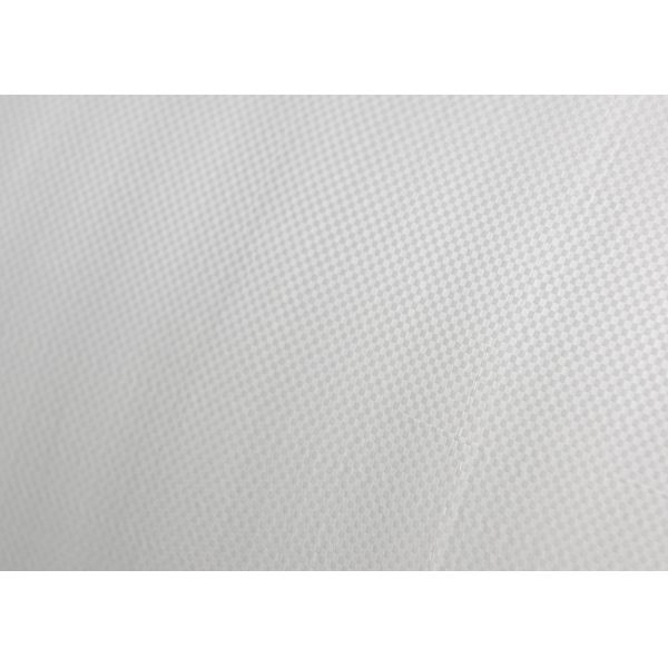 Printed Recycled PP Woven Fabric High Tensile Strength Tear Resistant 30 - 80 cm Width