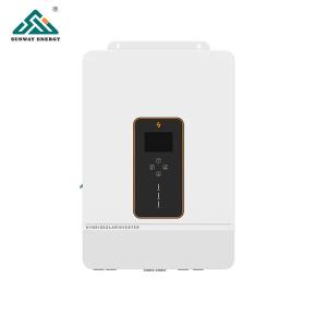 MPPT 50 Hz Inverteur solaire hybride Pure Sine Wave pour les solutions énerg