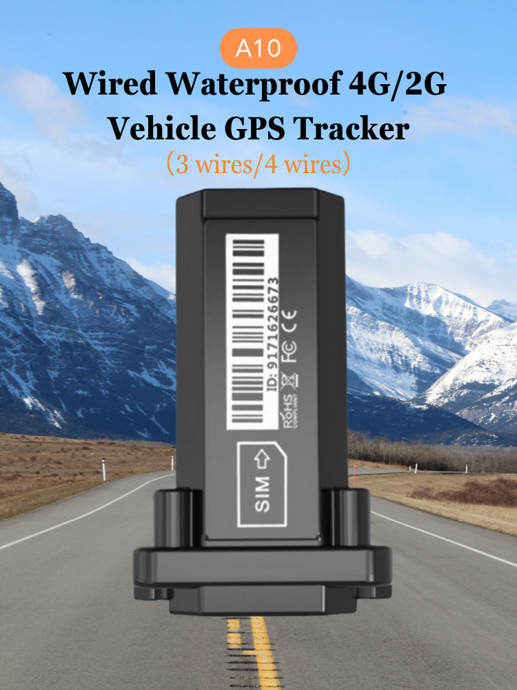 3 Wires 4 Wires 4G 2G Waterproof GPS Locator for 9 to 90V Vehicle Cars Motorcycles Taxis Trucks SUV Sedans Pickup Scooter