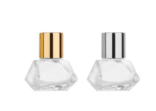 5ml Small Empty Clear Glass Art Perfume Bottles , Empty Perfume Spray Bottles