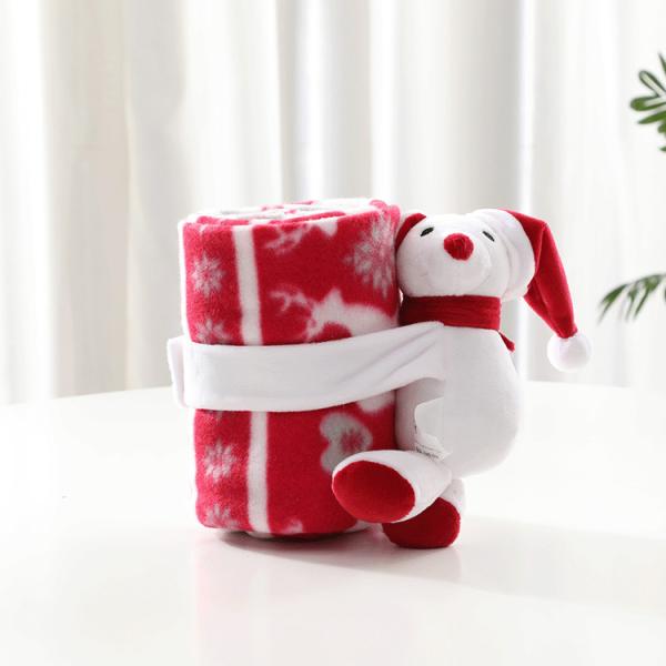 30 X 40 Inch Baby'S First Christmas Polar Fleece Baby Throw Blanket