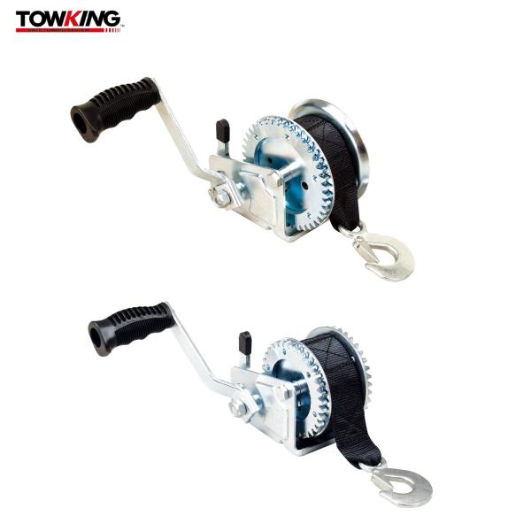 ISO9001 Certified 1000lbs Marine Trailer Winch Manual Trailer Winch Reinforced Frame
