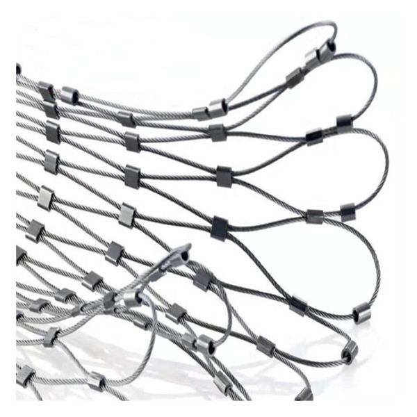 7x7 / 7x19 Stainless Steel Mesh Bag Custom Made As Things Enclosure