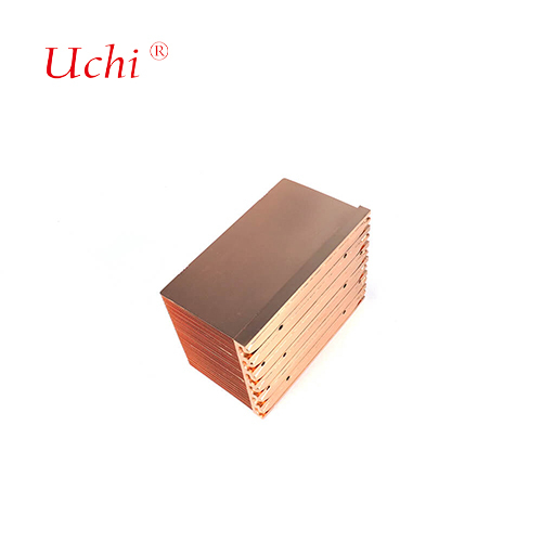Buckle Copper Fin Heat Sink for Power Supply Optical Module Cooling Plate