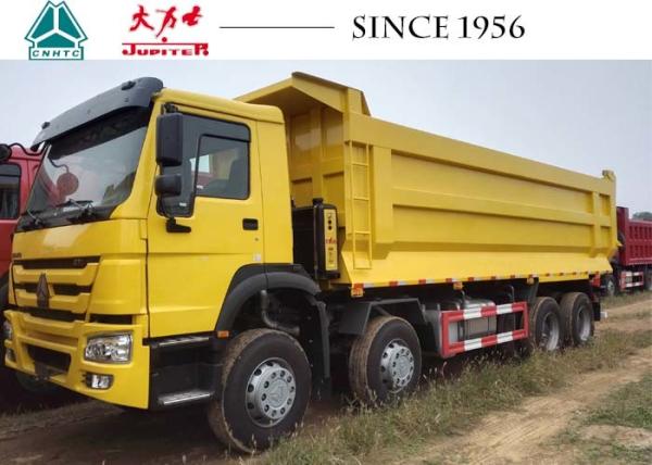 Sinotruk 30CBM HOWO 8x4 Caminhão Basculante Baixo Consumo de Óleo Desempenho de Óleo Perfeito