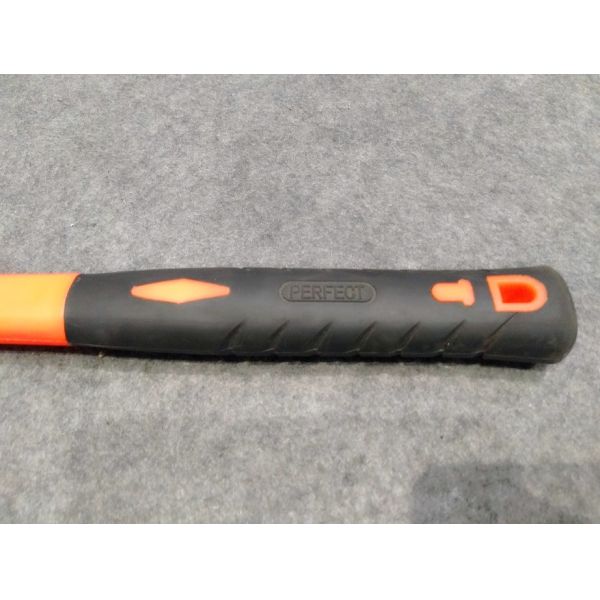 Ball pein hammer(XL0051-2) with polishing surface, colors rubber handle, durable quality and good price