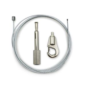 Регулируемые проволочные вешалки подвески набор потолок спиральные якорь кабельный захватчик