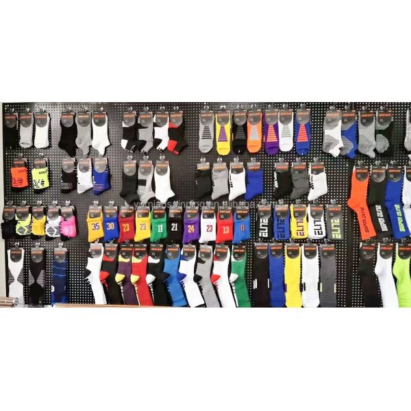 Comfortable High CREW Athletic Running Socks for Men and Women Skiing Picture Shows