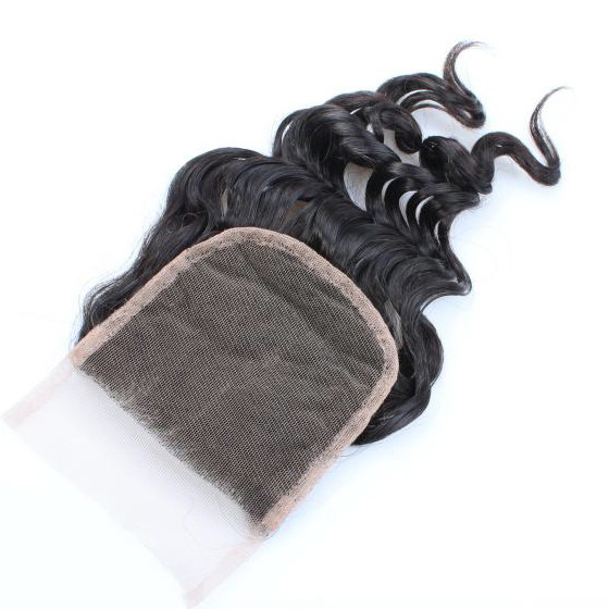 2016 Wholesale High Quality Cheap Human Hair Round Lace Closure Unprofession Lace Closure