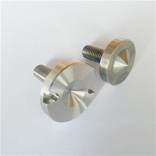 O CNC do aço carbono do OEM feito à máquina parte/componente com prata anodiza