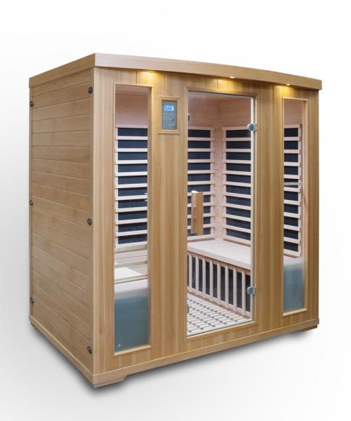 Computer Control Panel Infrared High Quality Enclosed Steam Shower Room Steam Bath Sauna Wooden Room