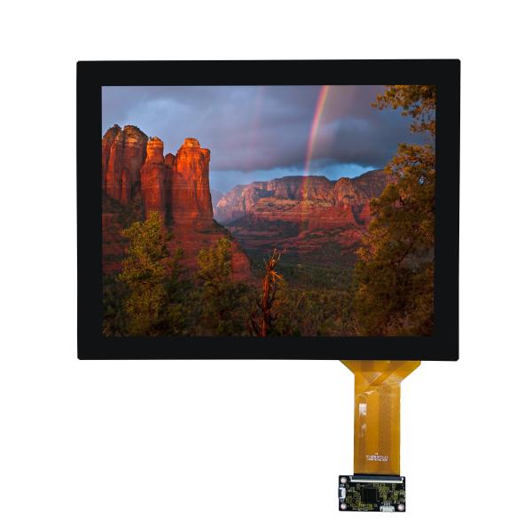 12.1 дюймовый CTP 1024X768 LVDS интерфейс TFT LCD Модуль экрана IPS С IC на панели T-CON