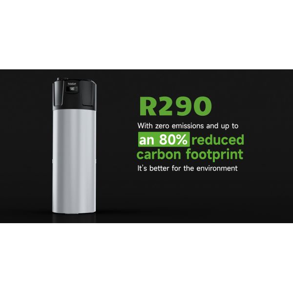 200L R290 Energy-efficient Heat Pump Water Heater For Reliable Hot Water Supply Reducing Energy Consumption