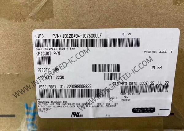 10128494-107500ULF Connecteurs 350POS ExaMEZZ 56Gb/s Connecteur mézanine à grande vitesse