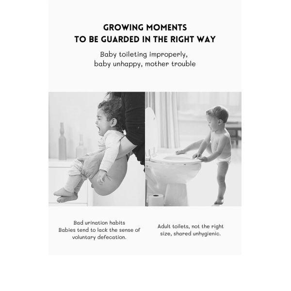 Solid Pattern White Blue Pink Baby Training Potty EN71 Test Certification with Flushing Sound