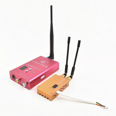 Puissance élevée 1.2Ghz 8W LOS UAV / FPV Transmetteur et récepteur vidéo sans fil pour drones