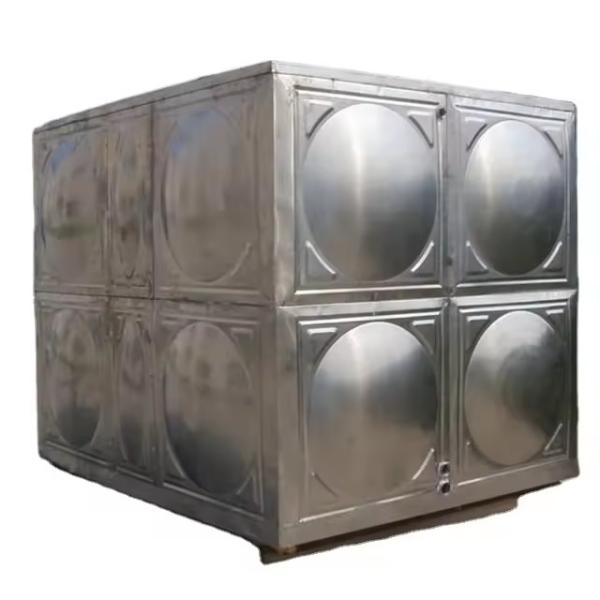 304/201/316  Stainless Steel Sectional Water Tank Water Storage Tank  Customized