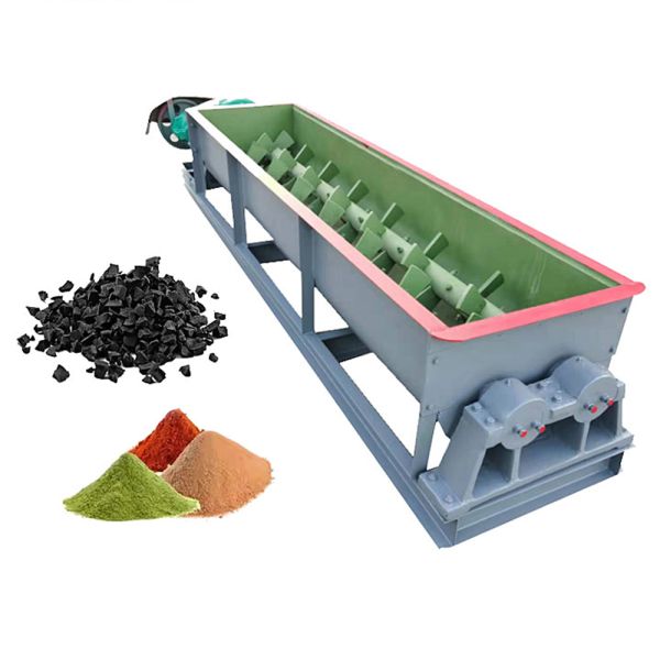 Custom Screw Conveyors Dual-Shaft/Multi-Shaft Screw Conveyors Flexible Cement Screw Conveyors Suitable for Wood chips, paper, flour processing, materials prone to clumping, sawdust, soybeans