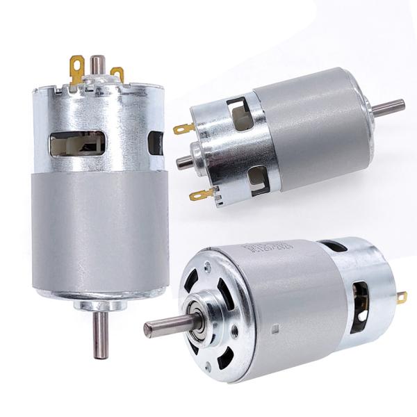 12v 24v DC Brush Motor Electrical Dc Worm Gear Motor For Treadmill Controller