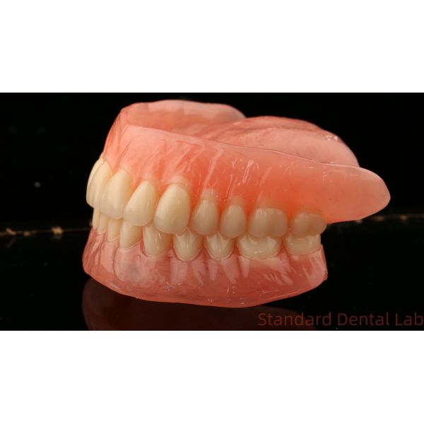 Heat Cured Ivoclar Full Acrylic Denture Dental Lab High Accuracy High Esthetic Advantage