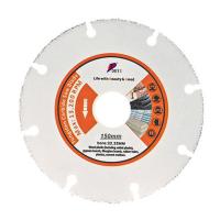 A lâmina de serra circular soldada 150mm da liga do Woodworking soldou 1.2mm