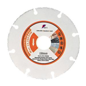 A lâmina de serra circular soldada 150mm da liga do Woodworking soldou 1.2mm