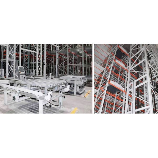 Cartão de transporte de rádio de quatro vias Carrinho de transporte de paletes Carrinho de armazenamento de armazenamento