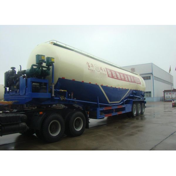 50-80 Ton Loading Capacity Semi Trailer Truck For Cement Plant / Large Construction Sites