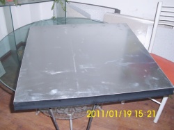 Noyau en bois nu antistatique soulevées planchers avec plaque d'aluminium