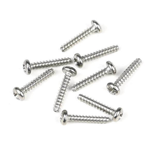 Stainless Steel Self Tapping Screws M3.5x18mm with Pozidriv Drive and Plain Finish