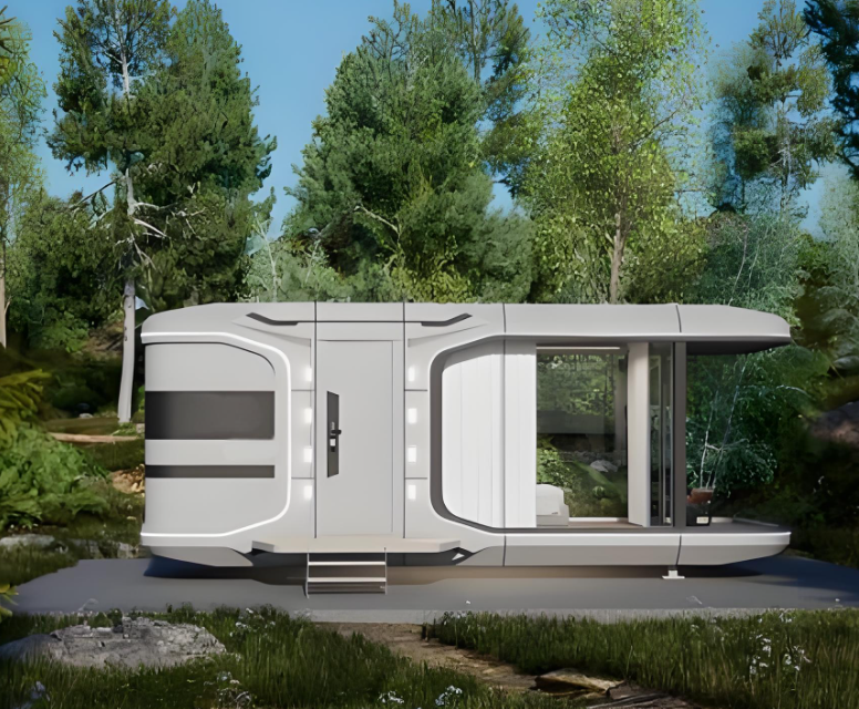 Modern Eco-friendly Prefab Houses Smart Home-Integrated Capsule Spaces Scenic Activity Pods