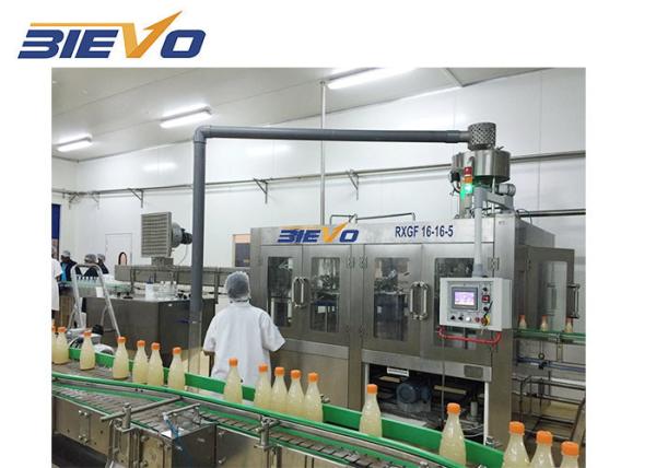 220V Juice Bottle Filling Machine SUS 316 PET Bottle For Tea Filling