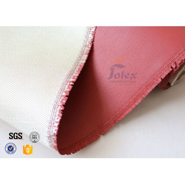 0.8mmの高い無水ケイ酸の布の高温シリコーンの上塗を施してあるガラス繊維