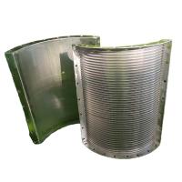 Aço inoxidável Wedge Wire Coanda Screen Sieve Bends Para Koi Fish Pond